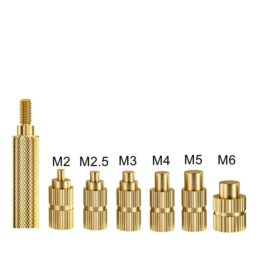 Heat Set Insert Tips M2–M6 | Brass Soldering Kit for 3D Printing