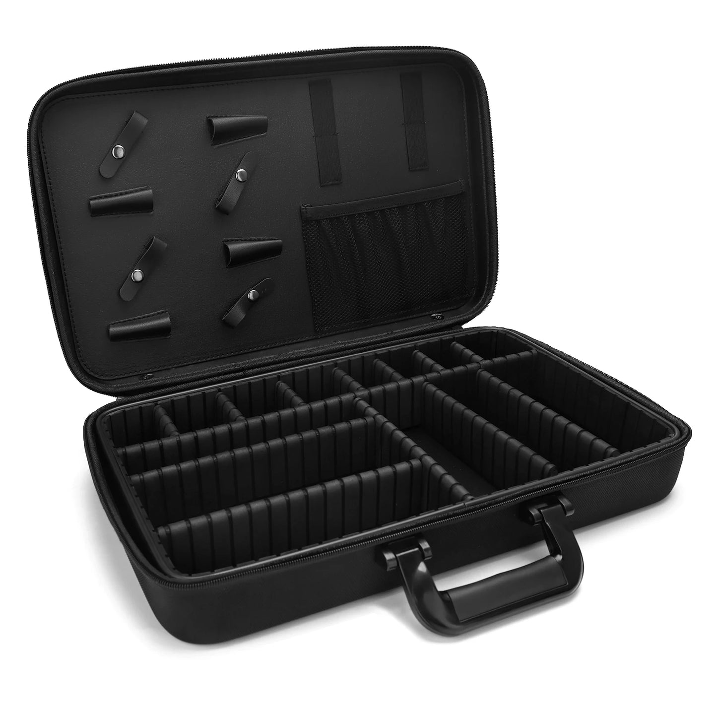 Barber Storage Bag Barbershop High-capacity Salon Scissors Shavers Storage Box Display Case Durable To Travel Portable Bag Peaceful Pleasures Health and Wellness L