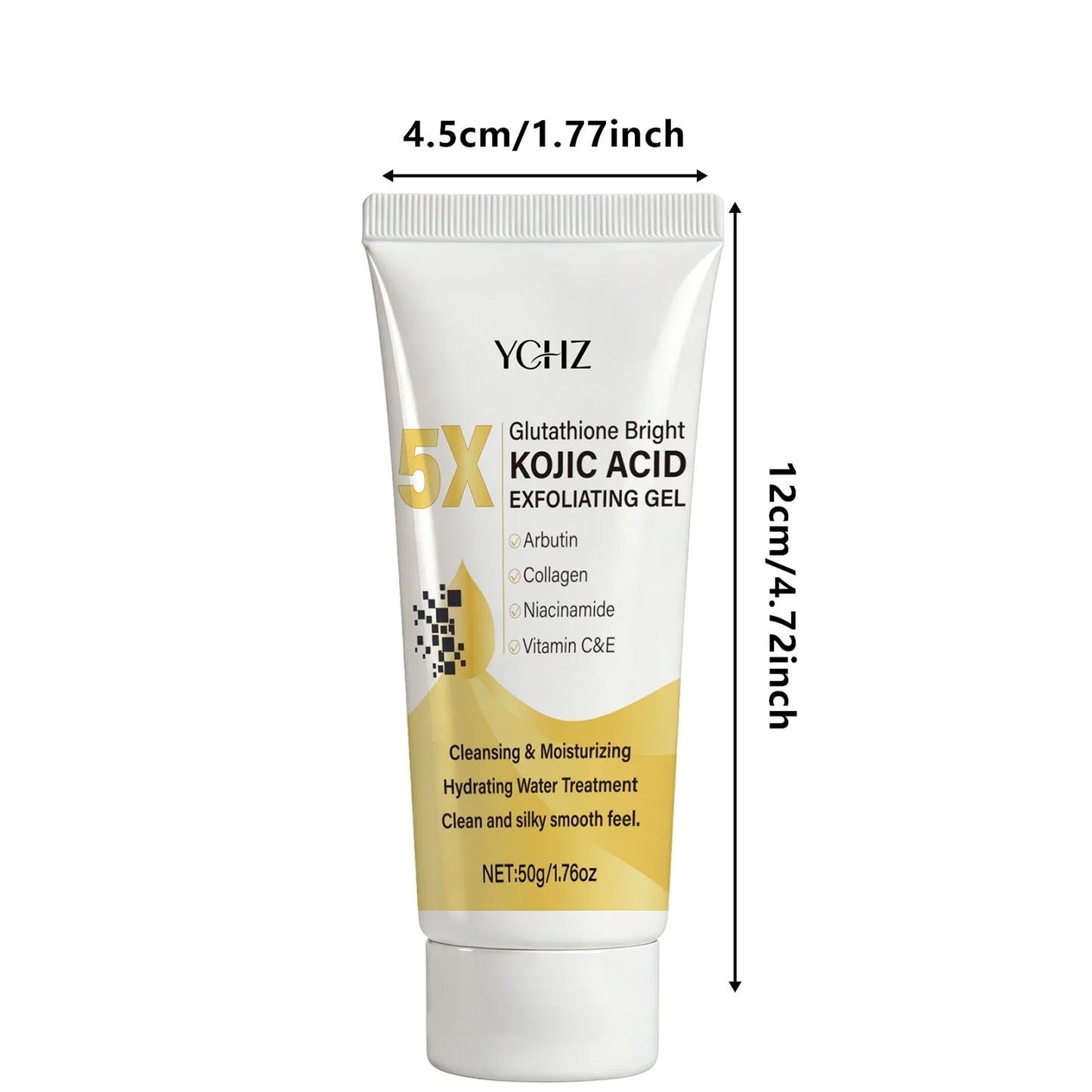 Kojic Acid Exfoliating Gel – Brighten, Even Tone & Moisturize