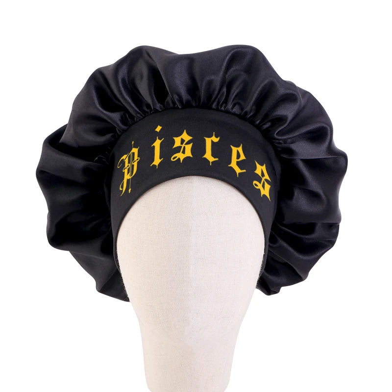 Kids Constellation Bonnet Sleep Cap | Hair Care Hat Ages 2–8