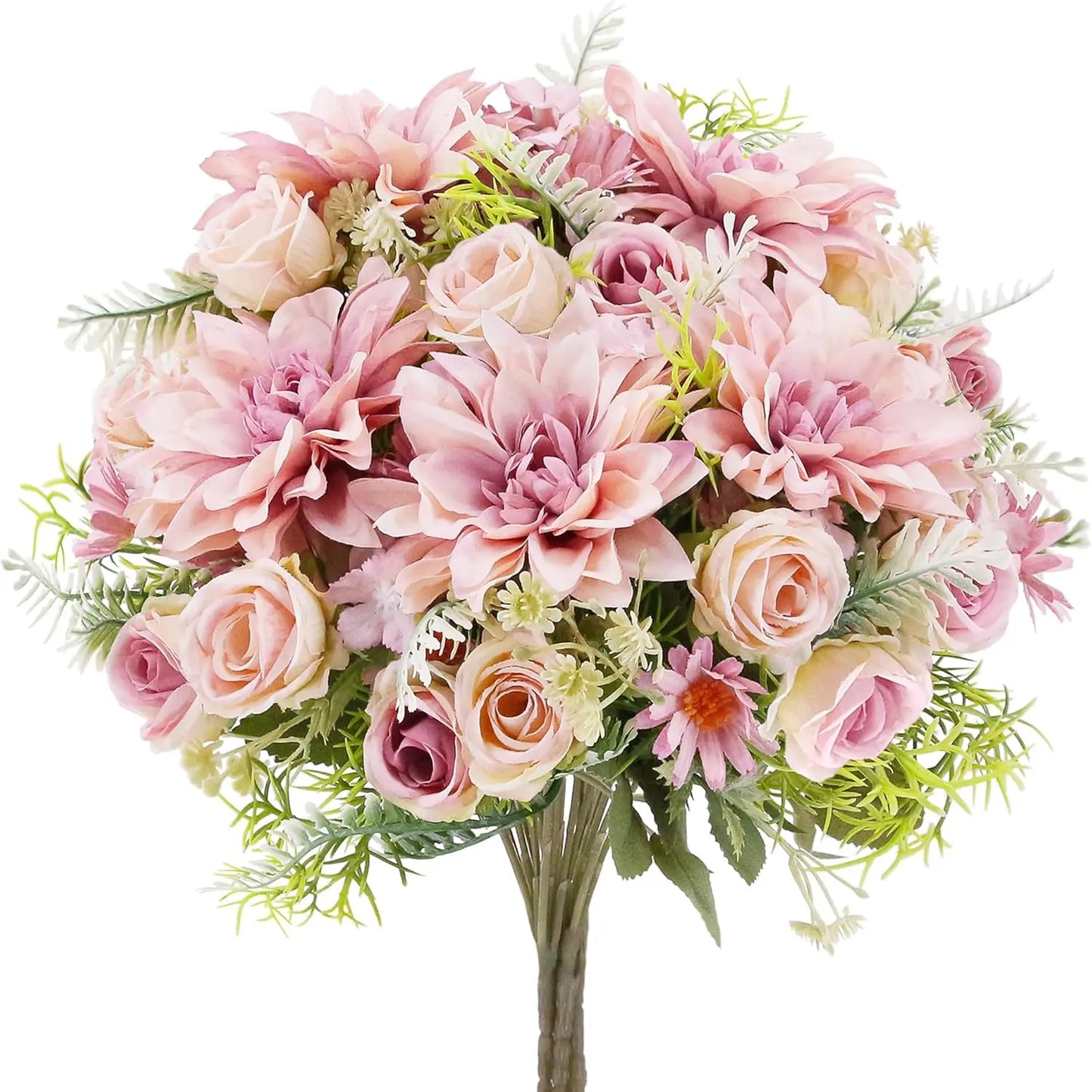 Artificial Silk Rose Flowers – Wedding & Home Décor (1/3 Pcs)