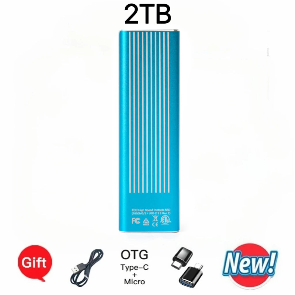 EOENKK 8TB Portable External SSD USB 3.2 Type-C Fast Drive