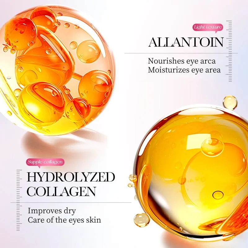 80-Pack Niacinamide Collagen Eye Mask – Brightening & Hydrating