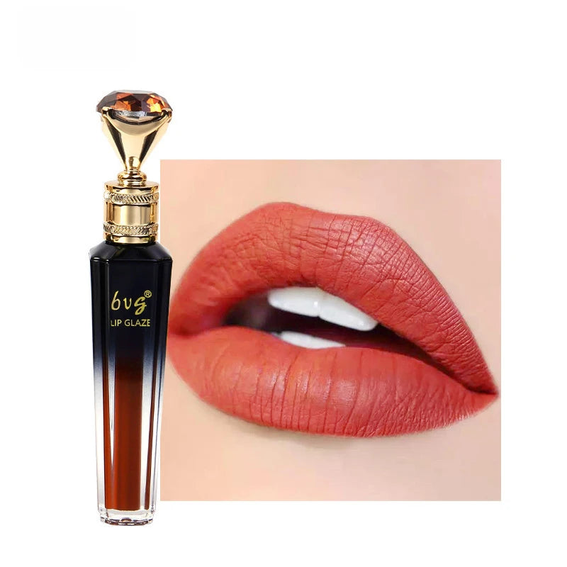 Lip Gloss Durable Moisturizing Waterproof Non-fading Non-stick Cup Color Durable Velvet Matte Lip Gloss Cosmetics For Women Peaceful Pleasures Health and Wellness 05