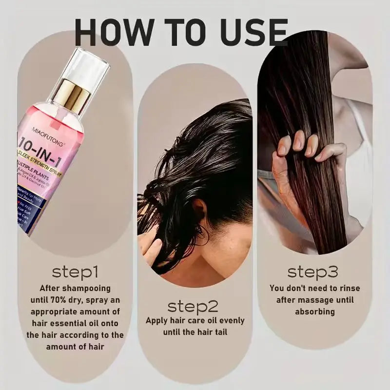 10-in-1 Leave-In Hair Spray – Moisturizing Conditioner