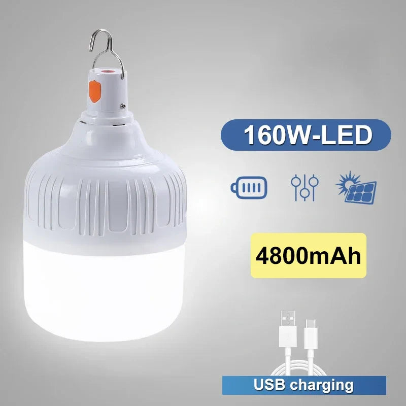 USB Rechargeable LED Camping Lantern – Portable Emergency Light