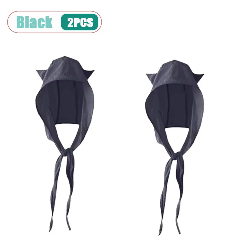 Pastel Devil Hood Sun Hat | UV Protection Quick-Dry Summer Hat