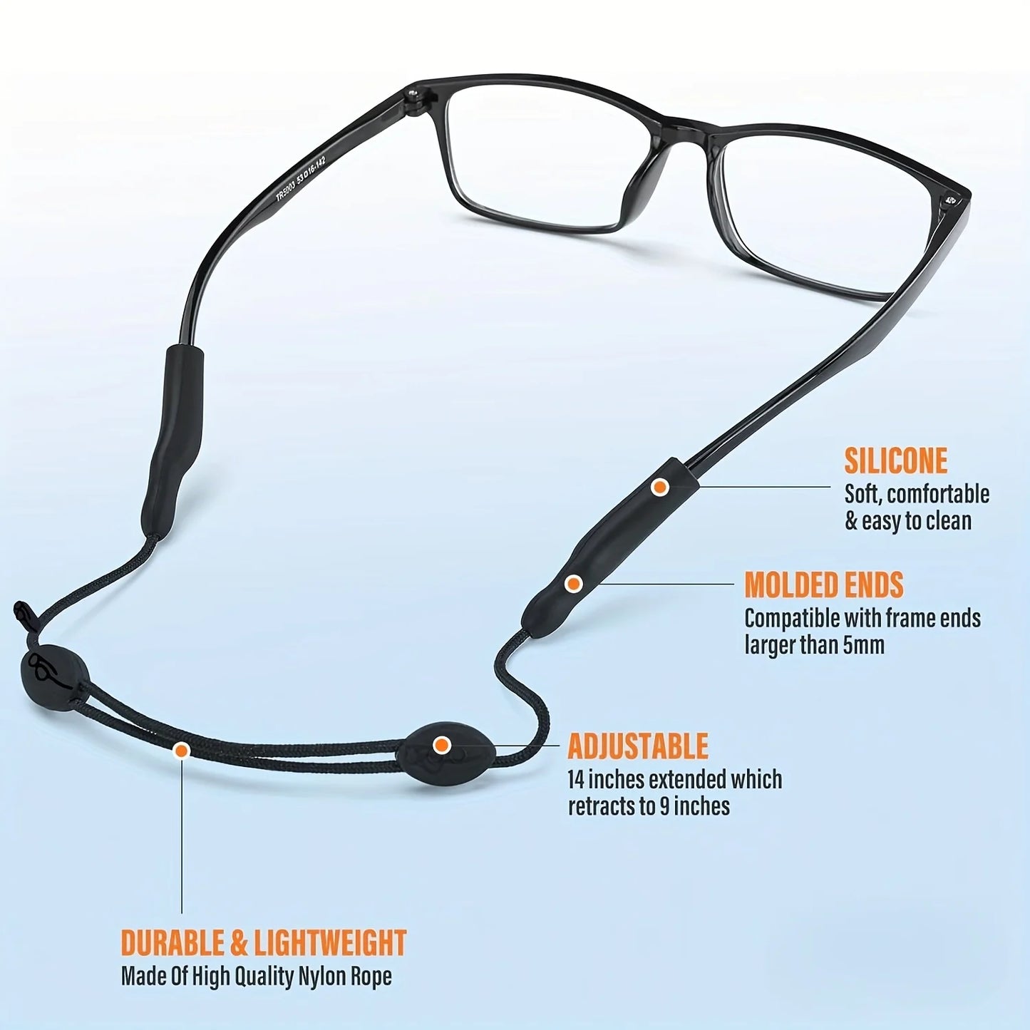 Glasses Lanyard Adjustable Both Men Women Frame Neck Hanger Rope