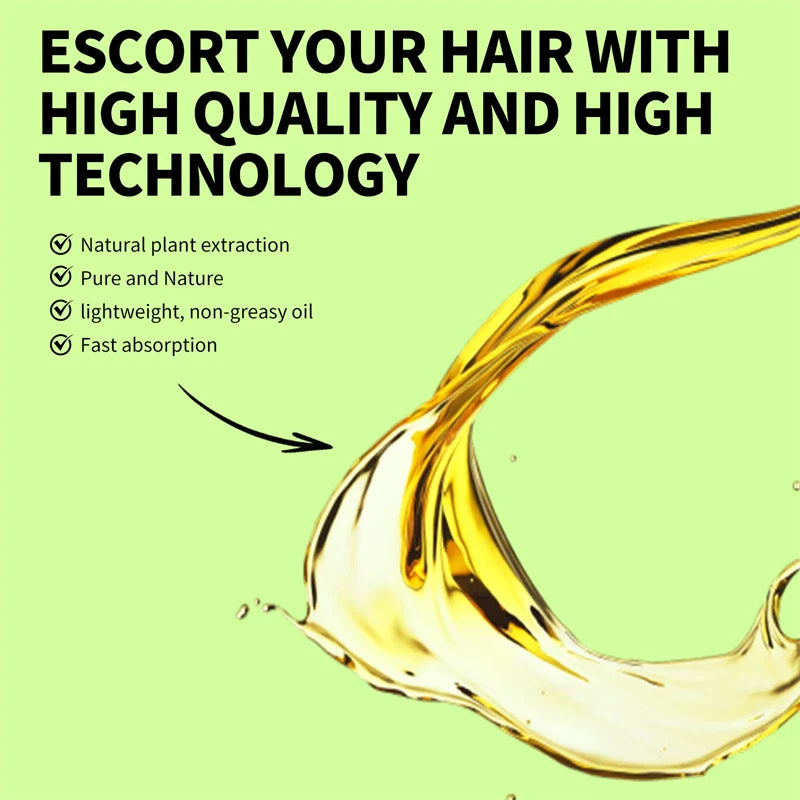 LEWEDO 7-in-1 Hair Growth Oil – Rosemary, Biotin & Keratin
