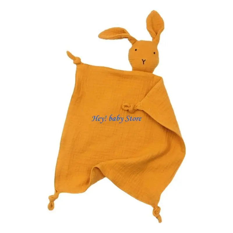 Soft Gauze Rabbit Baby Comfort Blanket & Appease Toy