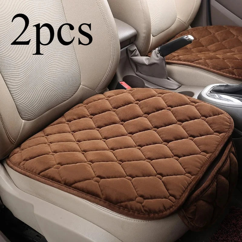2-Pack Universal Car Seat Cushions | Soft Knit Polyester Cover