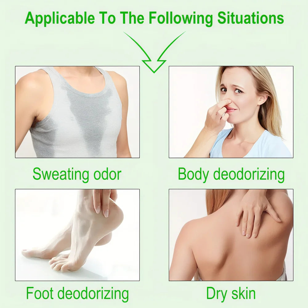 Aloe Vera & Green Tea Deodorant 45g - 72H Freshness, 96% Natural, for Body & Underarms, Stops Odor & Sweat, Skin Care Peaceful Pleasures Health and Wellness