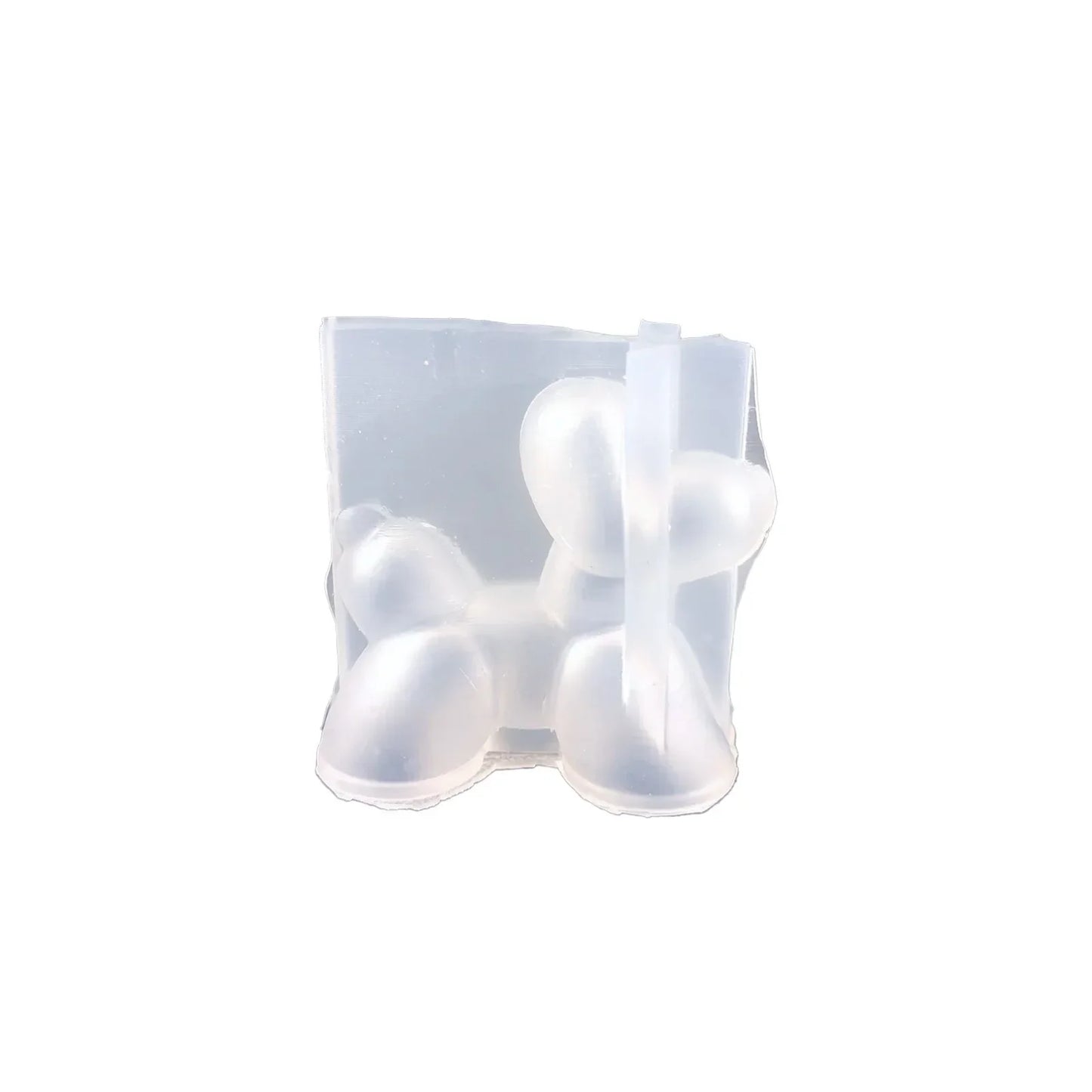 Candle Mold Stereoscopic Balloon Dog Decoration Resin Gypsum Aromatherapy Candle 3D Silicone Mold Peaceful Pleasures Health and Wellness