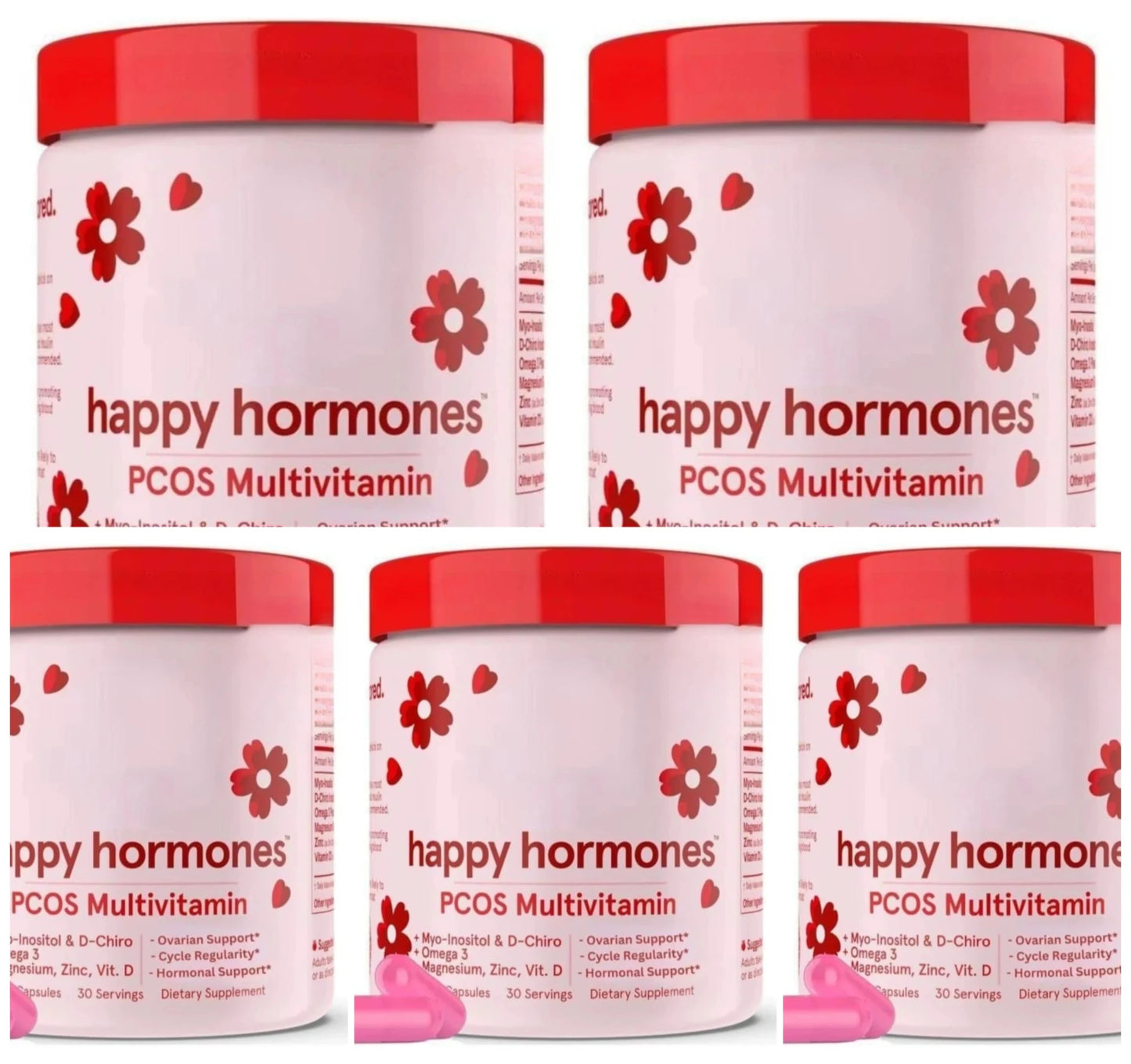 Women's Hormone Balance Supplement | Myo-Inositol, D3, Omega 3