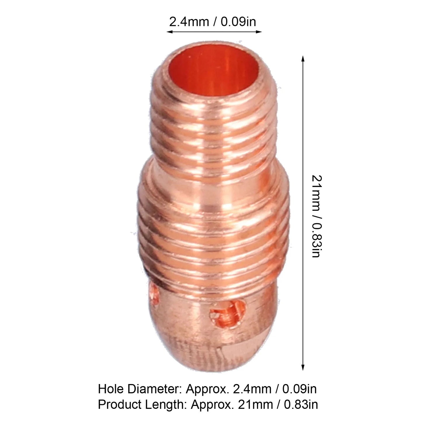 TIG Collet Body PTA Welding Torch Consumables 13N24 13N 796F WP 9F