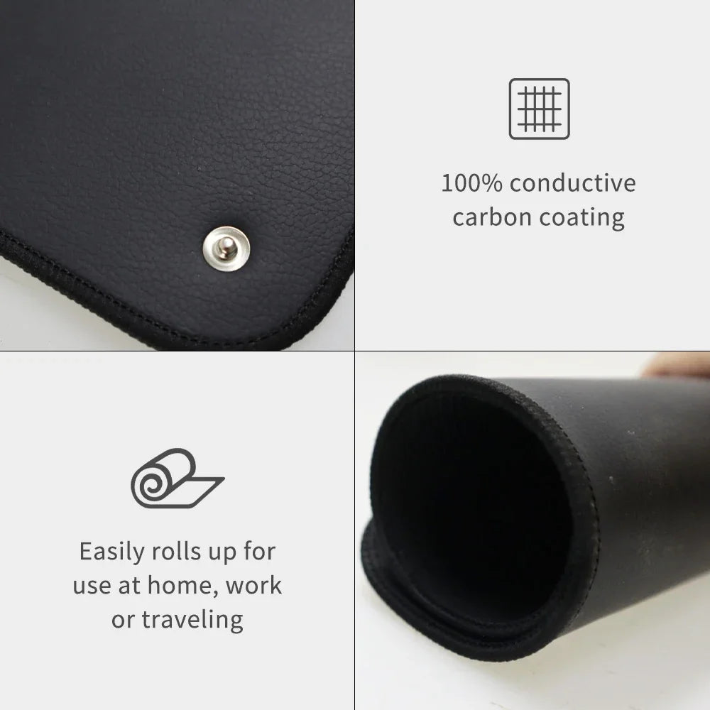 Carbon Fiber Car Grounding Seat Pad – Anti-Static Massage Cushion