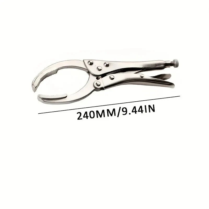 Adjustable Oil Filter Wrench – Universal Clamp Removal Tool