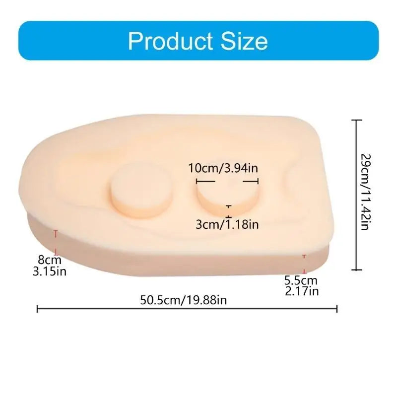 Infant Bath Sponge Cushion | Anti-Slip Newborn Bath Pad