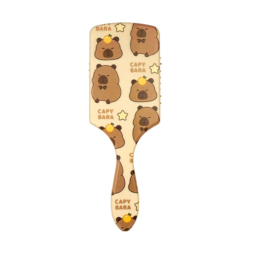Capybara Air Cushion Hair Brush – Cute Cartoon Design