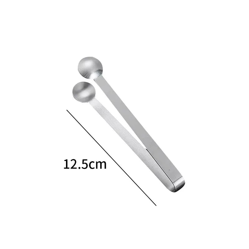Stainless Steel BBQ Tongs Set with Anti-slip Grip for Steak Bread Food Cooking Kitchen Small Tools Accessories Peaceful Pleasures Health and Wellness