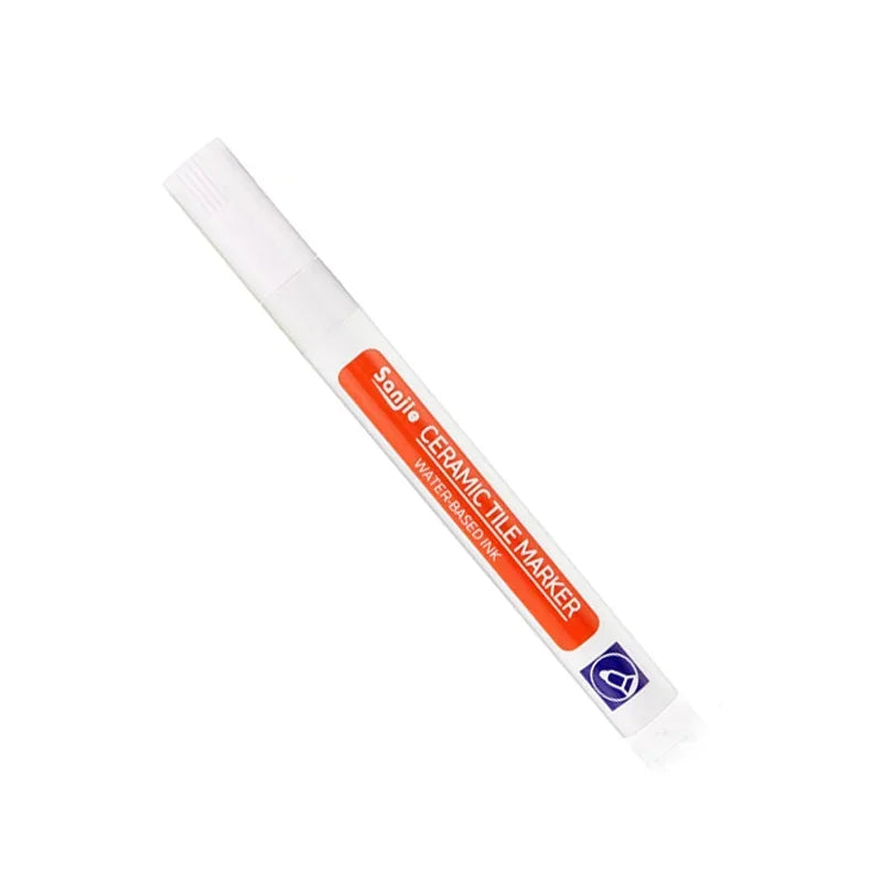 White Waterproof Grout Pen – Tile Seam Repair Marker