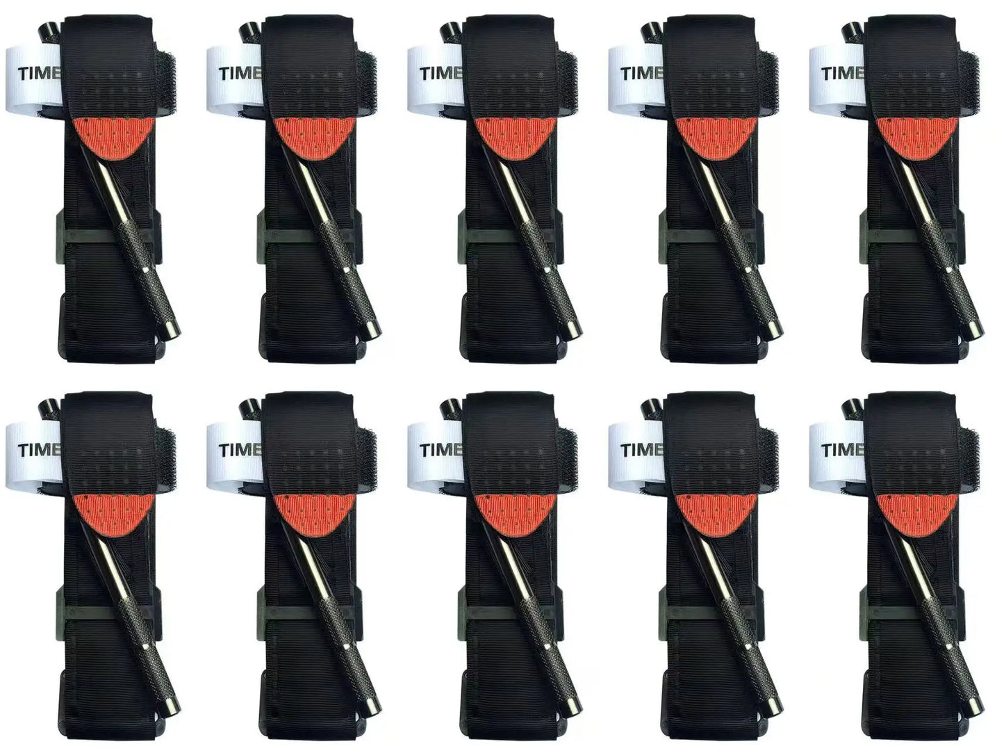 25/10/5 pcs 95cm/75cm/65cmMetal Aluminum Rod Tourniquet Tactical Survival Hemostasis Upgrade Repeated Use Strengthen Tourniquet Peaceful Pleasures Health and Wellness 10pcs 65cm