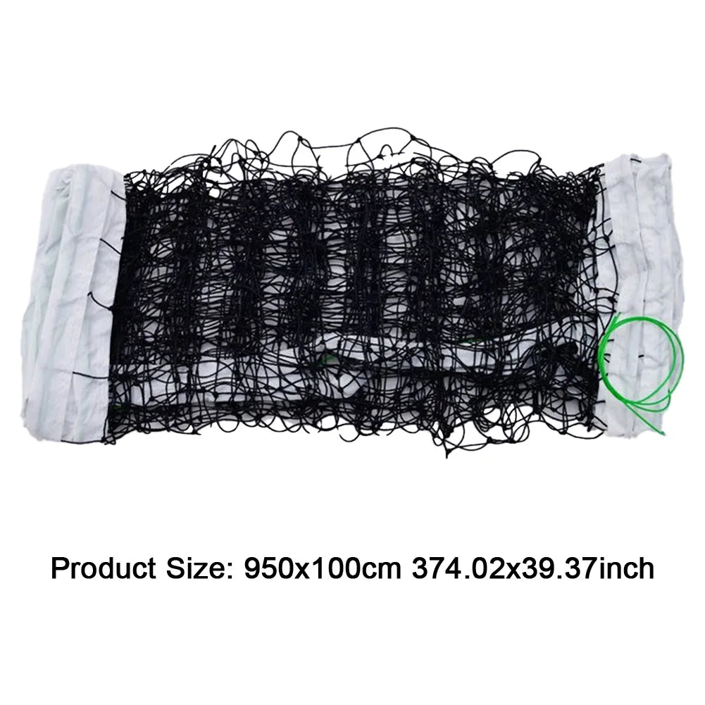 950cm Volleyball Net Heavy Duty Volleyball Net Outdoor Easy Setup Outdoor Tennis Mesh Net for Backyard Beach Pool Indoor Outdoor Peaceful Pleasures Health and Wellness