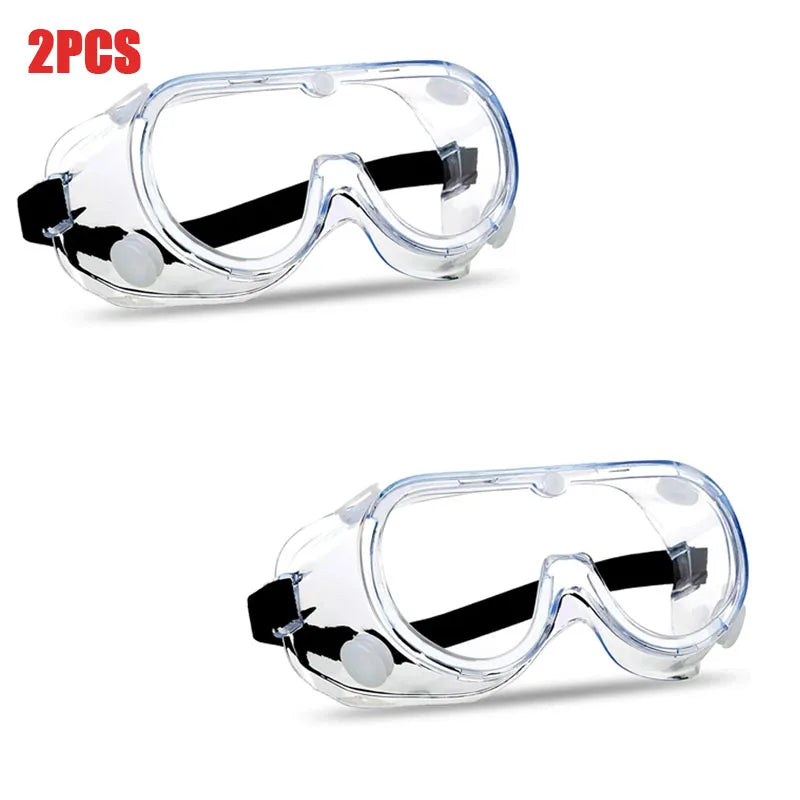 Anti-Fog Safety Goggles | Clear Polycarbonate Protective Eyewear