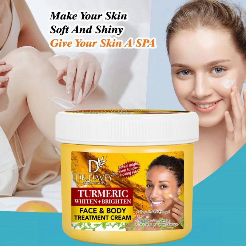 DR.DAVEY Turmeric Body Lotion 300ml – Non-Greasy Moisturizer