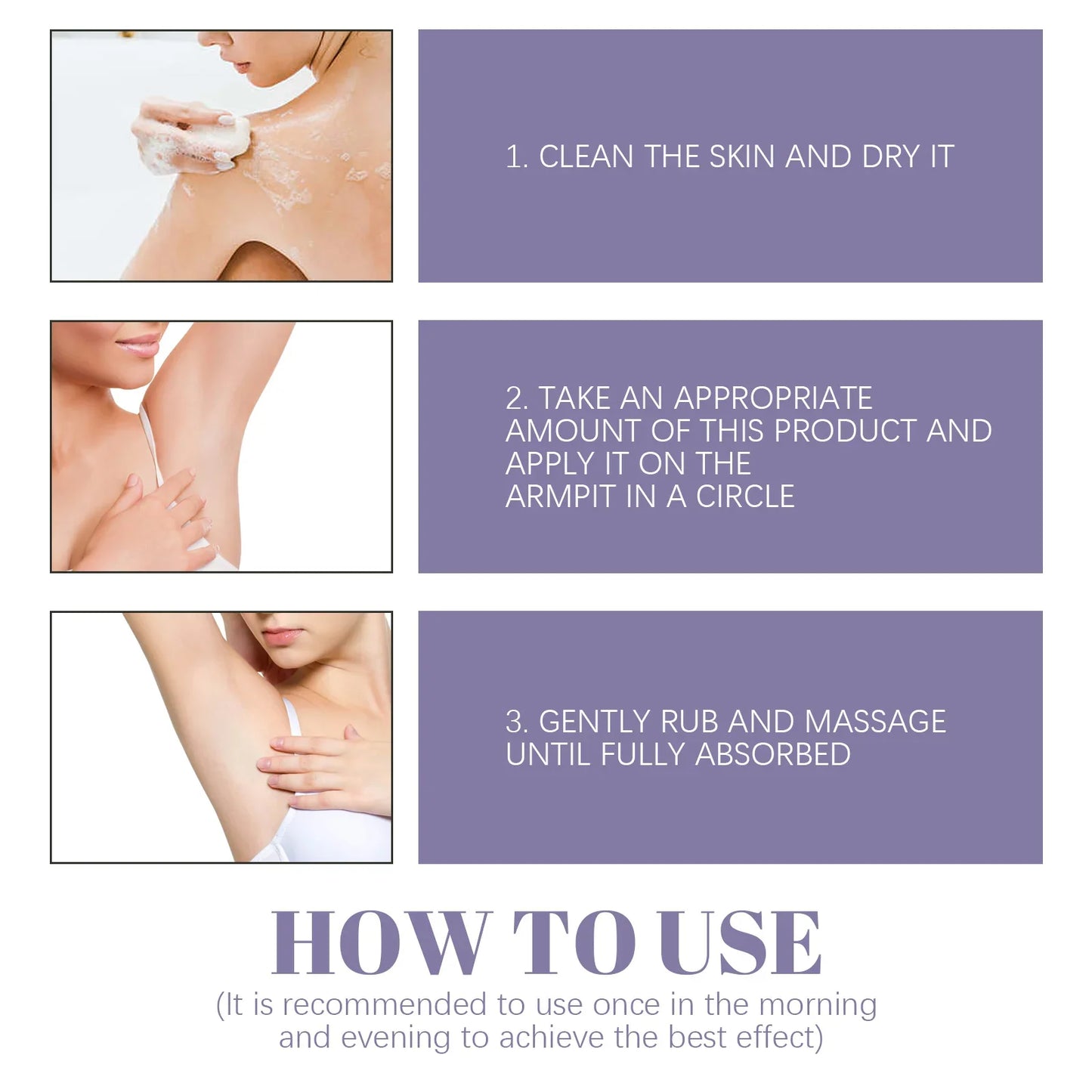 Underarm Care Cream – Odor Neutralizing, Moisturizing & Portable