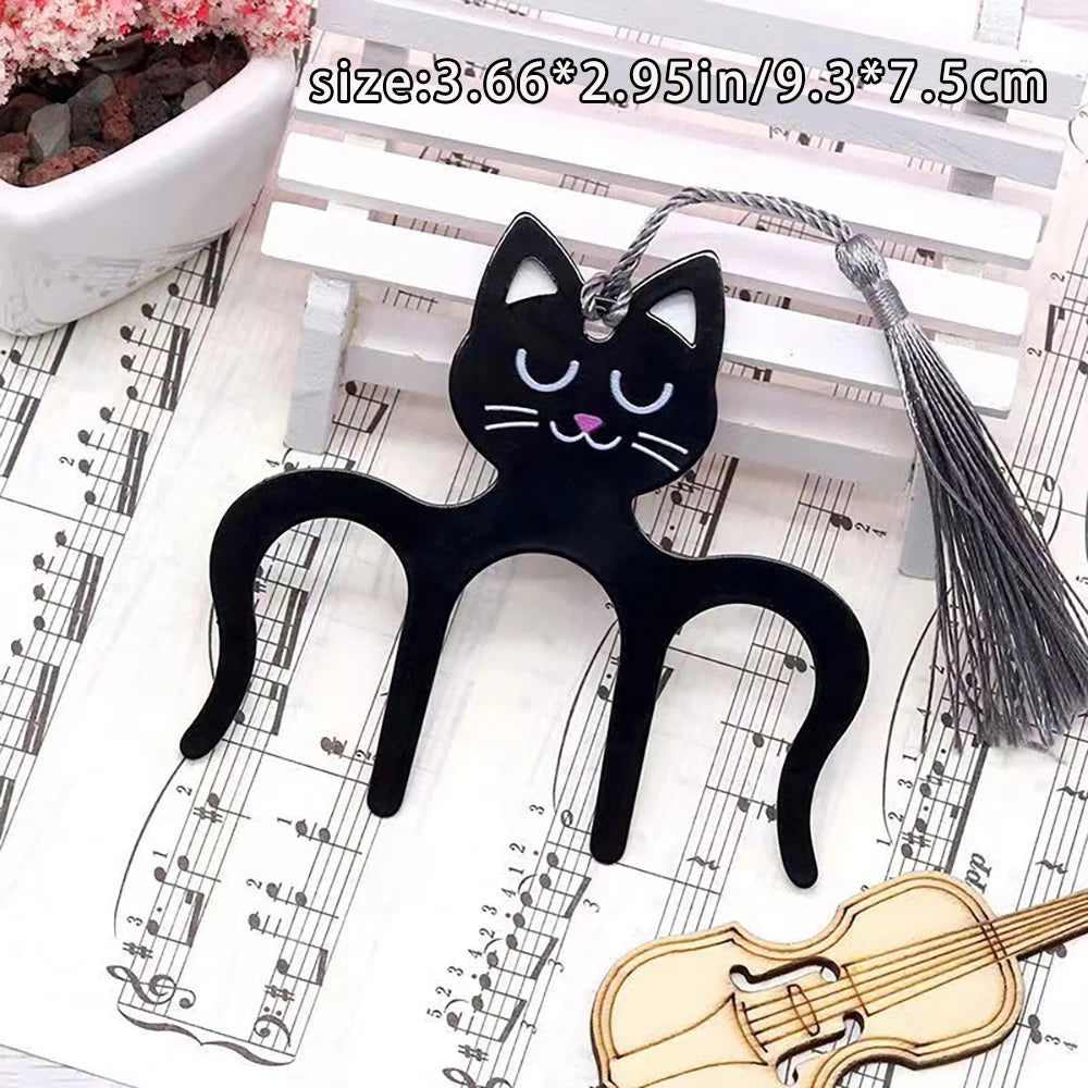 Cartoon Cute M-shaped Score Clip Metal Iron Book Flat Paging Fixed