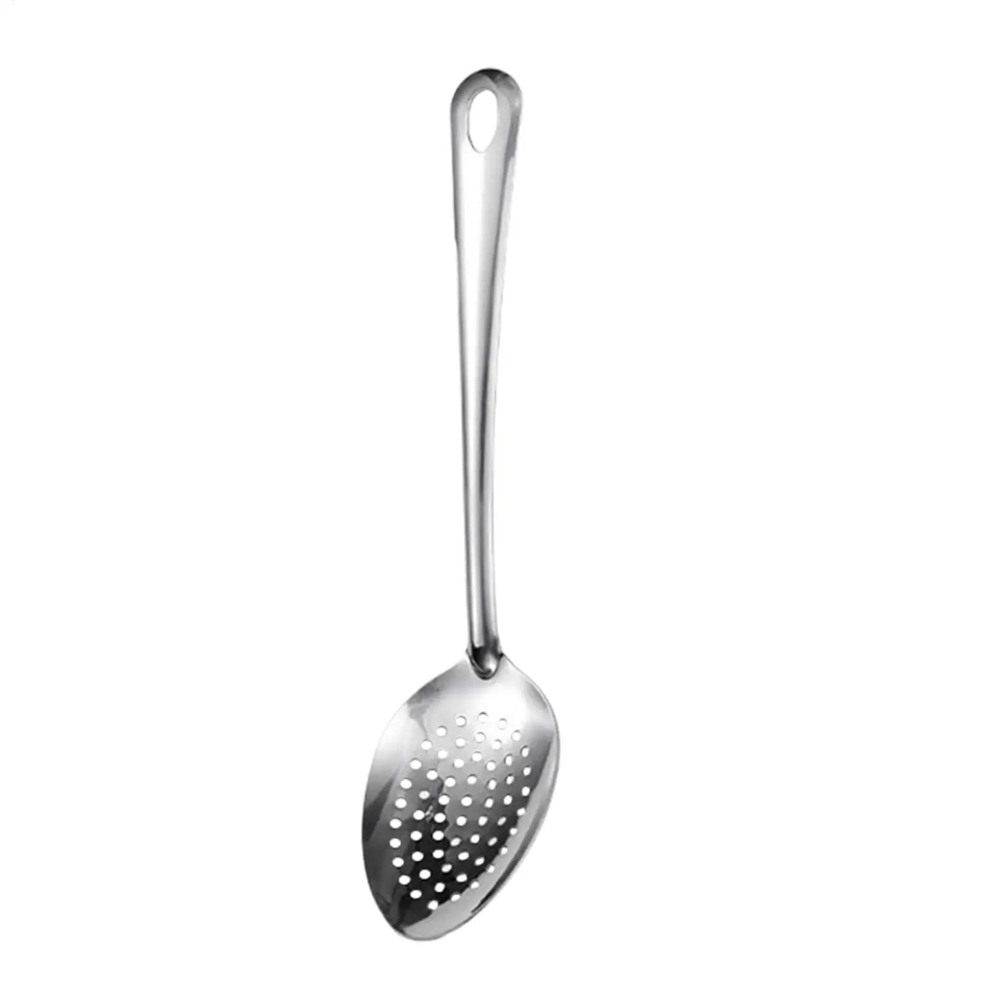 Stainless Steel Slotted Spoon – Strainer, Skimmer & Scoop