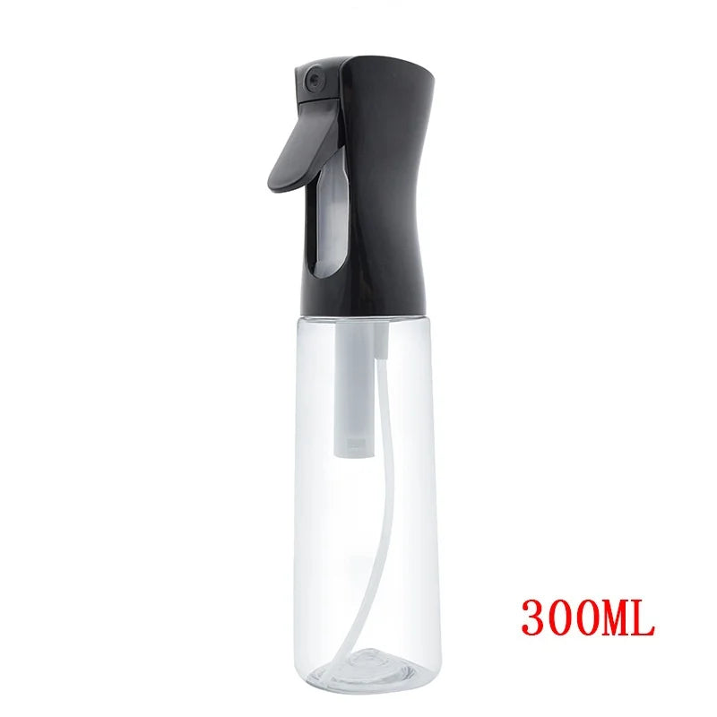 300ML Makeup Continuous Spray Bottle For Hair Essentials Spray Bottles For Cleaning Empty Ultra Fine Water Mister Sprayer Peaceful Pleasures Health and Wellness Black