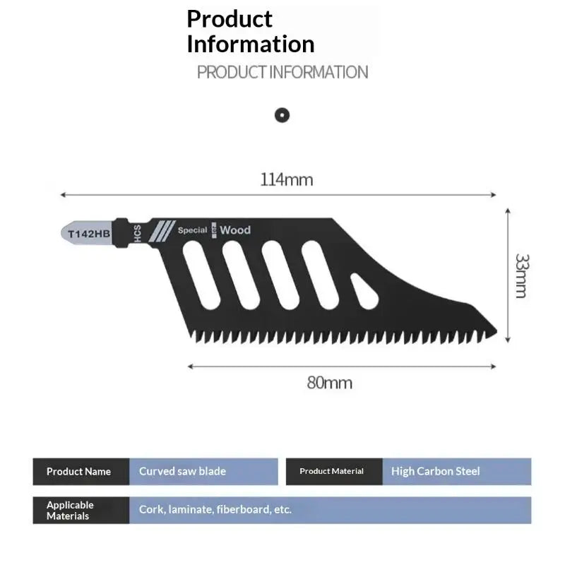 T-Shank Flush Cut Jigsaw Blades 1/5Pcs | Precision Cutting Tool