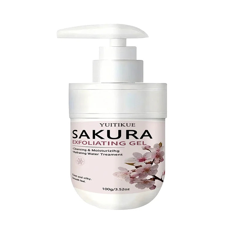 YUITIKUE Sakura Face Exfoliating Gel 100g – Gentle Daily Cleanser