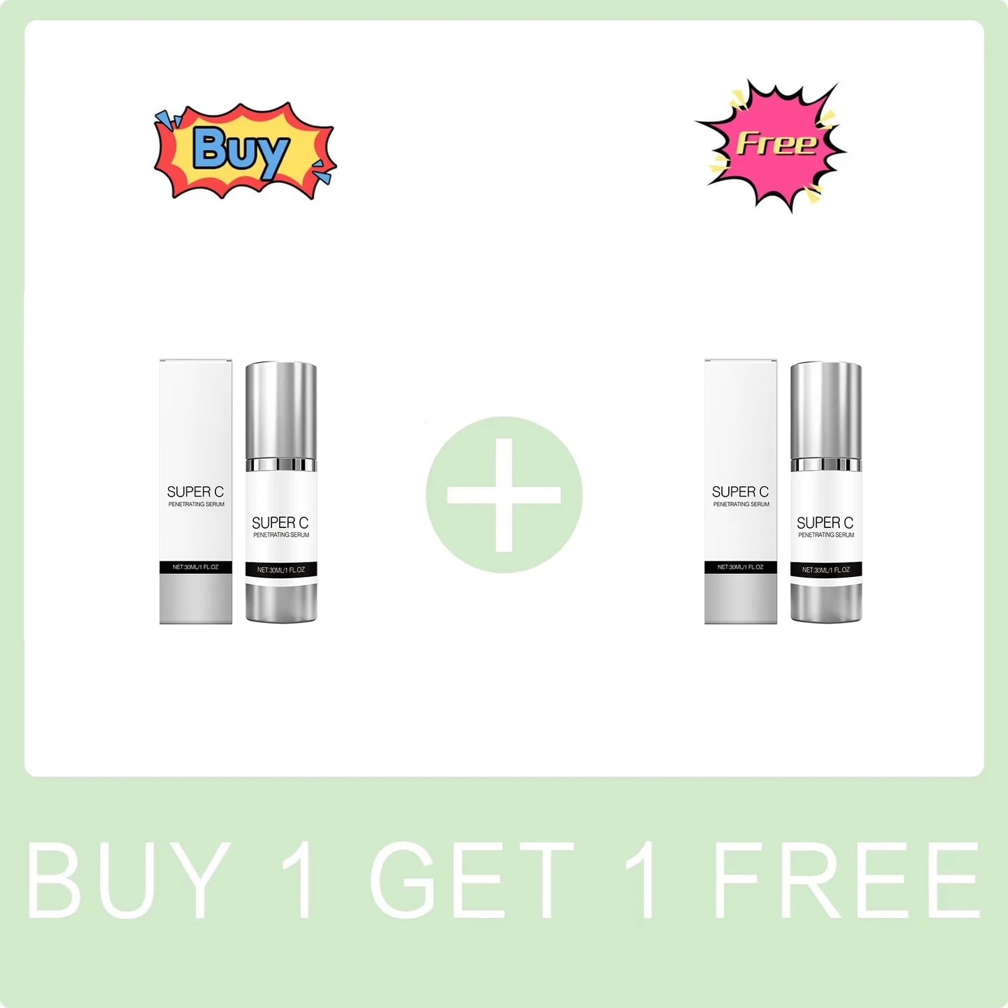 Vitamin C Serum Brighten Skin Tone Improve Dullness Skin Lifting Firming Fade Fine Lines Whitening Nourishing Skin Care Products Peaceful Pleasures Health and Wellness Buy 1 Get 1 Free