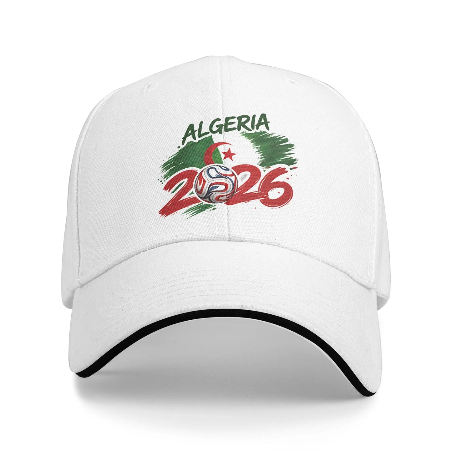 Summer DZ Algeria Algerian Flag Baseball Cap Outdoor Sports Trendy Design Sun Trucker Hat Men Women Sunscreen Snapback Cap Peaceful Pleasures Health and Wellness 3 One Size