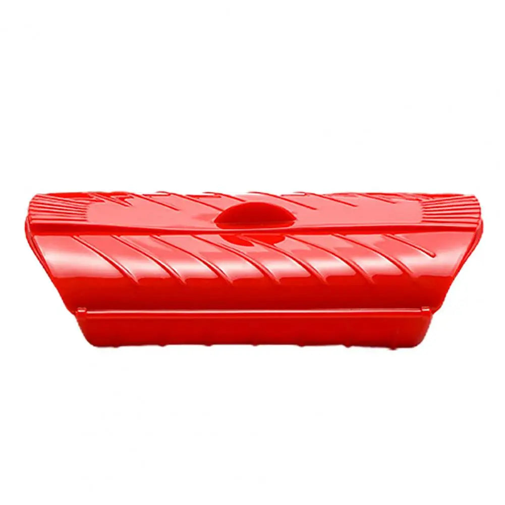 Professional Fish Steamer BPA Free Microwave Oven Steamer Food Grade Silicone Steaming Dish Microwave Cookware Steaming Peaceful Pleasures Health and Wellness M Red