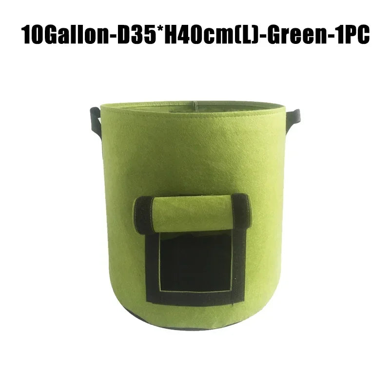 5 & 10 Gallon Fabric Plant Grow Bags | Potato & Vegetable Pots