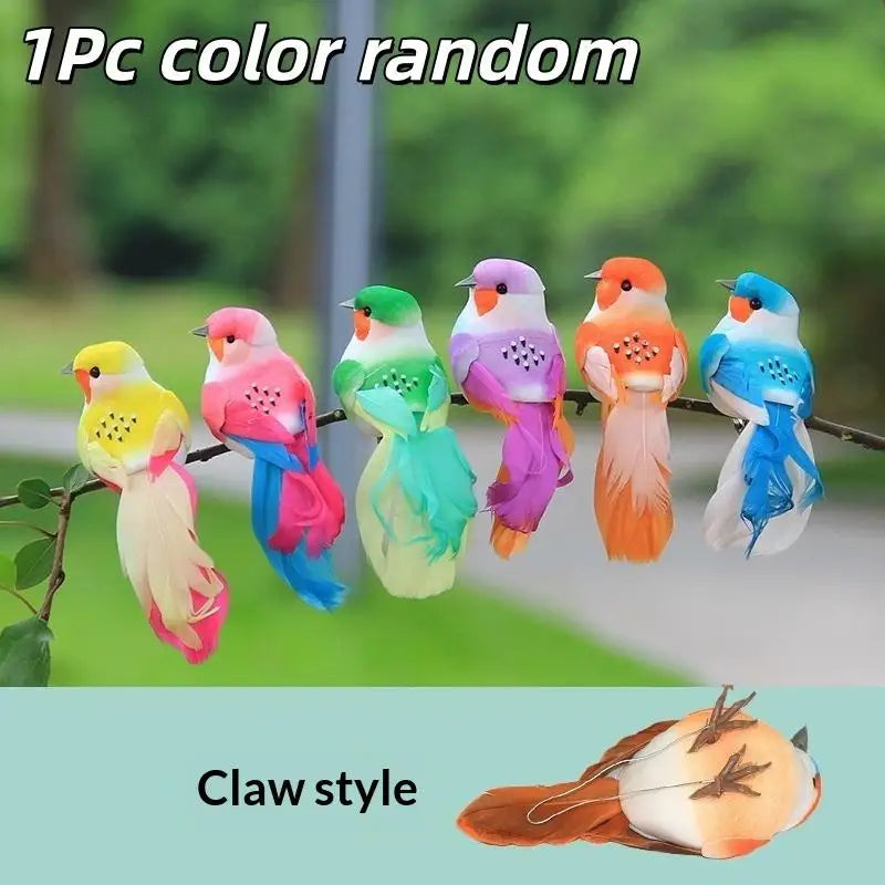 3D Artificial Foam Feather Birds – Party & Wedding Decor