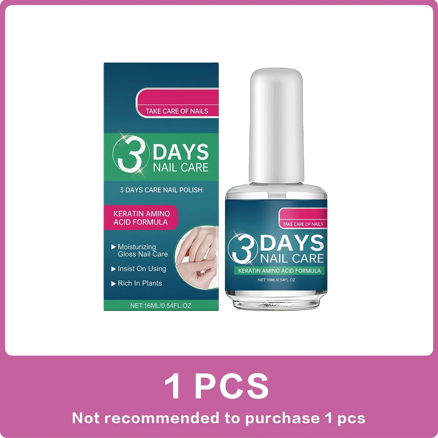 3-Day Nail Repair & Nourishing Oil – Moisturizing Cuticle Treatment