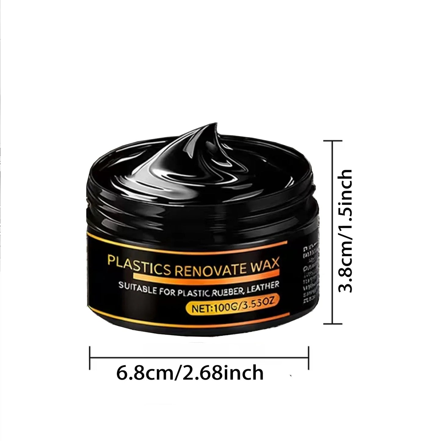 Automotive Plastic Repair Cream – Scratch & Blemish Restorer