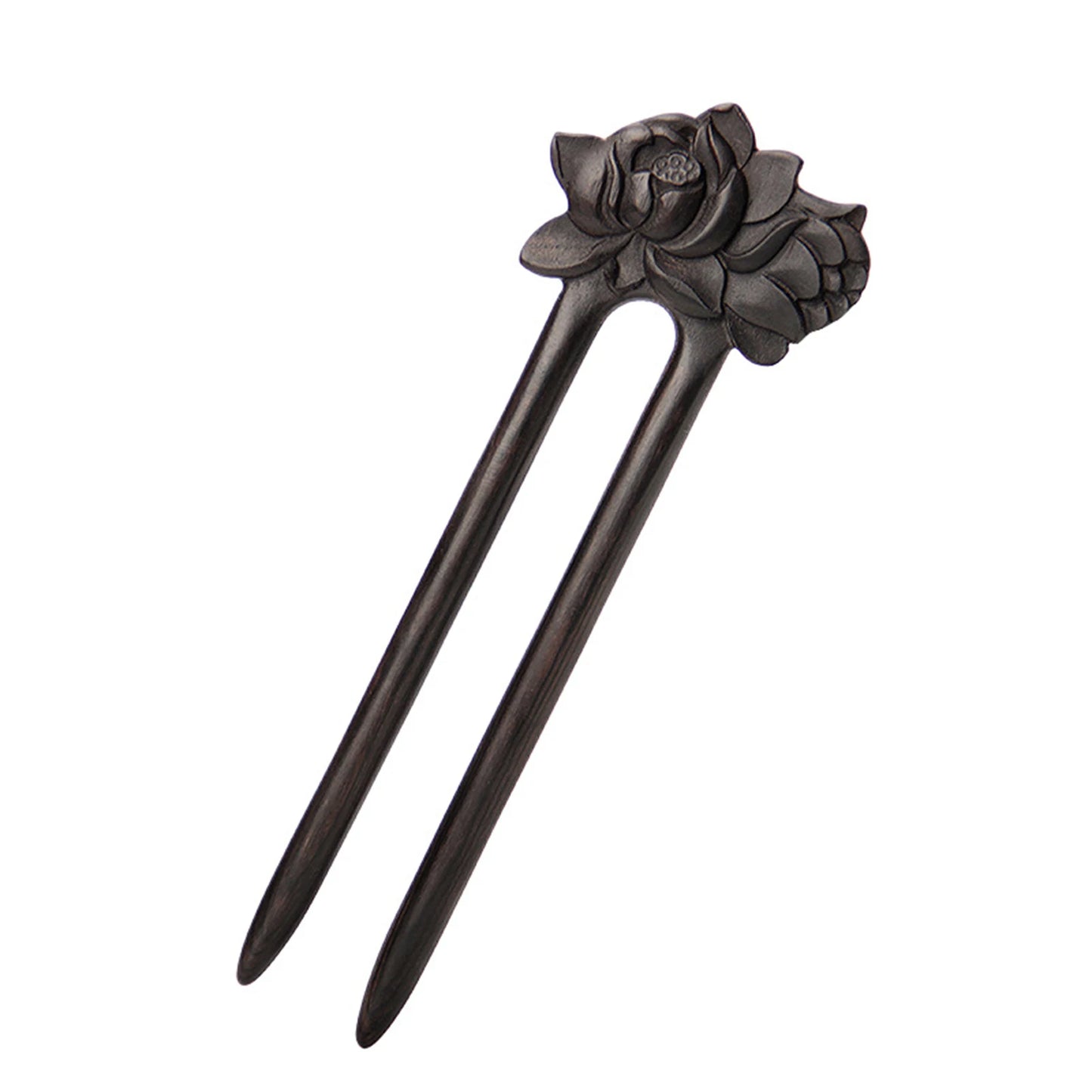 Chinese Style U shaped Hairpin Handmade French Hairpin Two Prong Hair Clip for Hair DIY Accessory Hair Styling Peaceful Pleasures Health and Wellness 1