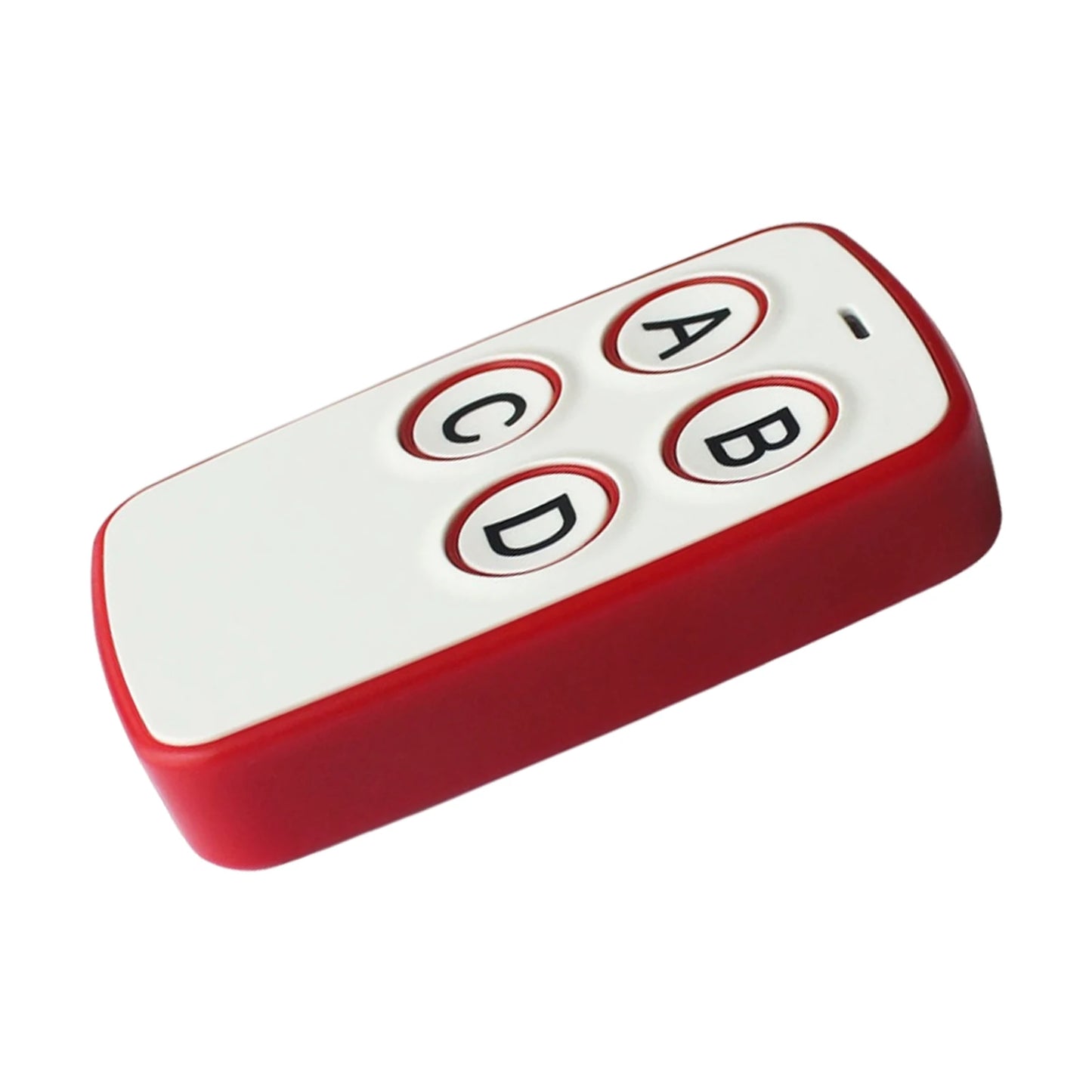 433 MHz Garage Door Openers 4-Buttons Universal Replacement Garage Door Opener for Domestic Tubular Motor External Peaceful Pleasures Health and Wellness Red english