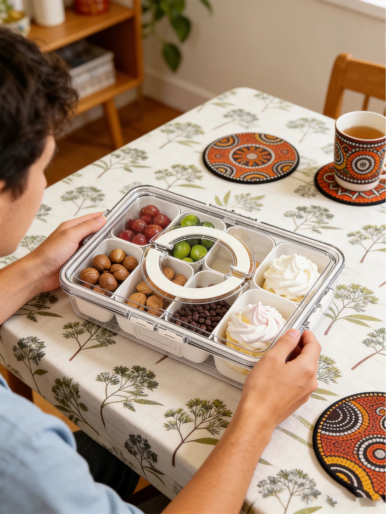 Refrigerator Storage Box – Leak-Proof Sealed Containers Kitchen Storage Peaceful Pleasures Health and Wellness