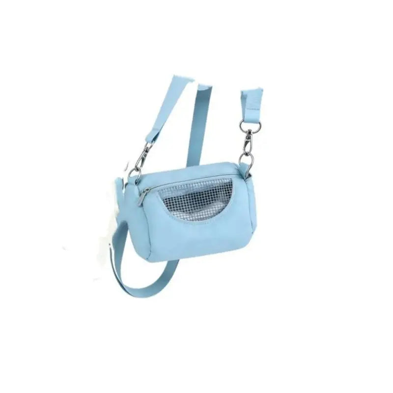 Hamster Travel Carrier Bag – Breathable Mesh Crossbody Cage