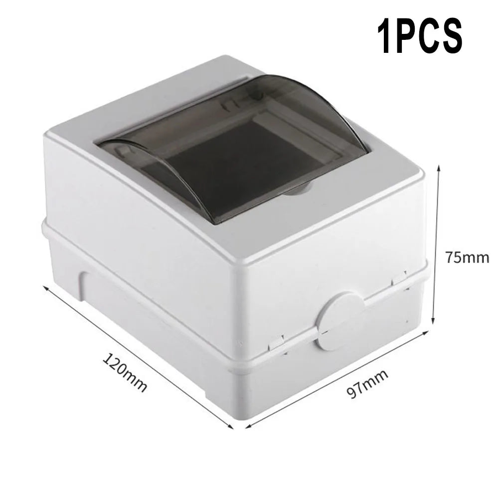 2–4 Way Waterproof MCB Junction Box | ABS Circuit Breaker Enclosure