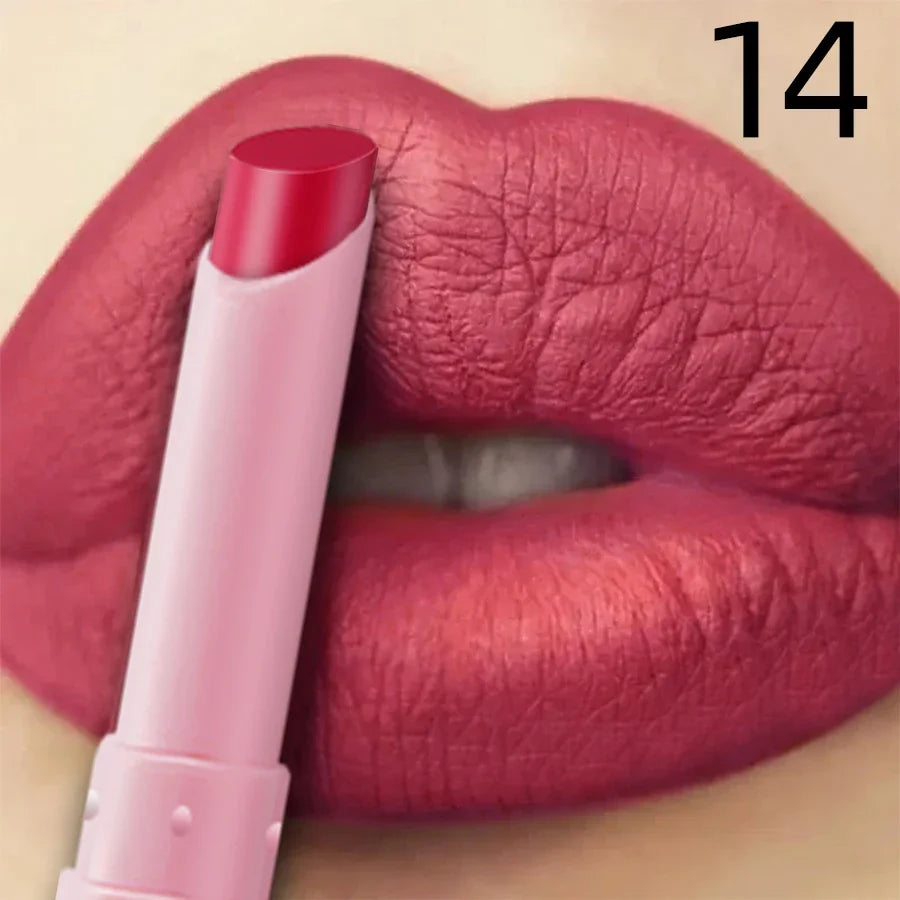 KAFURUX 15-Color Velvet Matte Lipstick – Long-Lasting Lip Tint
