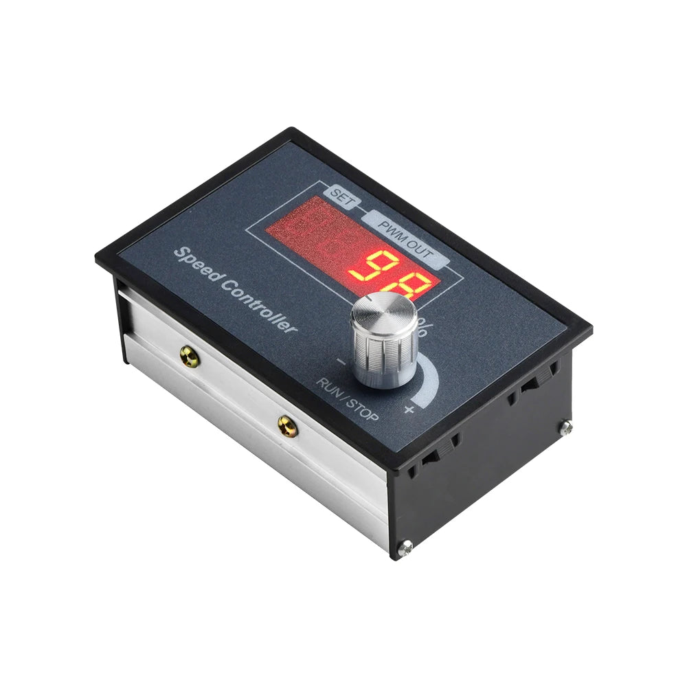 DC6-60V PWM Motor Speed Controller with Encoder Knob Control Adjustable Frequency for Motor Controllers Peaceful Pleasures Health and Wellness
