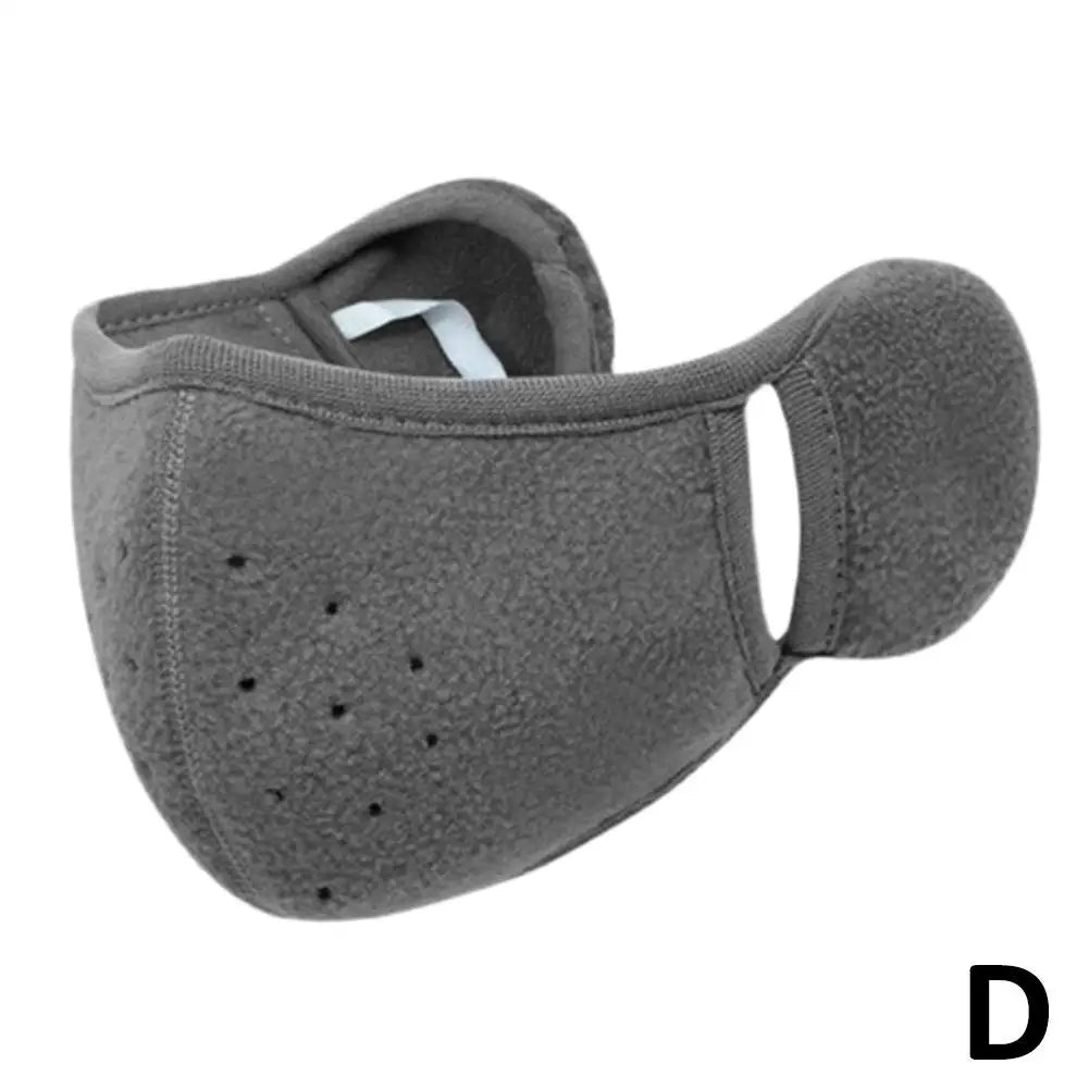 Winter Warm Mask Ear Protection Autumn and Winter Windproof Face Mask New Keep Warm Winter Cycling Two-in-one Ear Mask Windproof Peaceful Pleasures Health and Wellness DARK GRAY